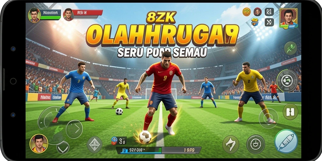 Tampilan menarik gameplay 8ZK dalam berbagai cabang olahraga.