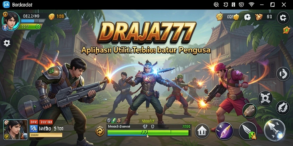 Tampilan antarmuka DRAJA777 yang sederhana dan fungsional.