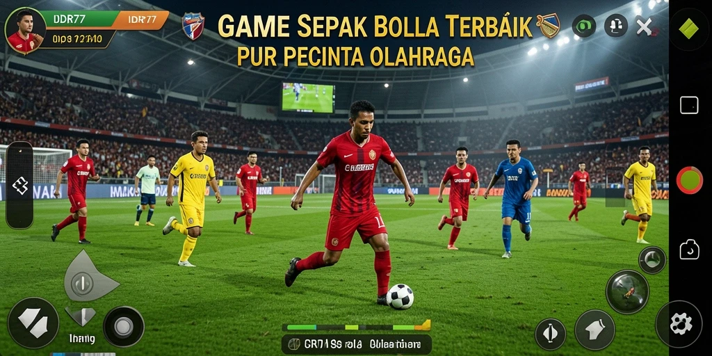 Screenshot gameplay IDR77 yang menampilkan momen seru di lapangan.