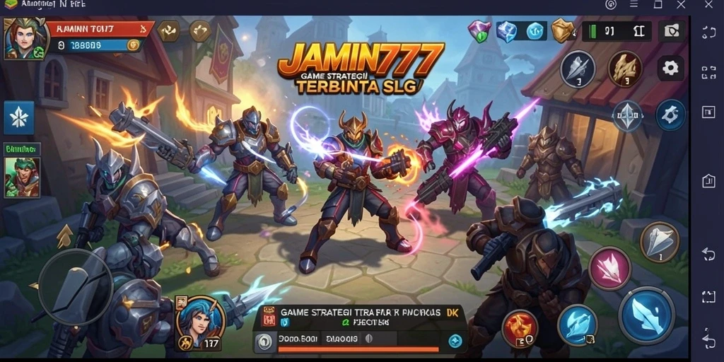 Tampilan gameplay seru di dunia strategi JAMIN777.