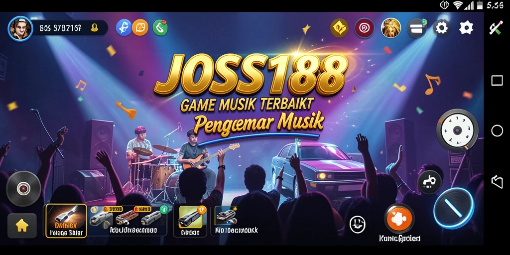 Tampilan gameplay JOSS188 yang menarik dan interaktif di layar.