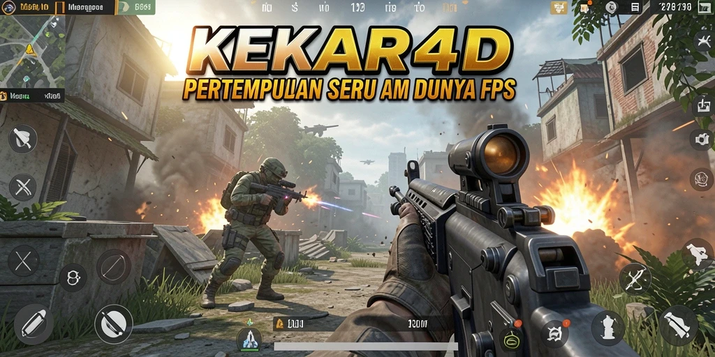 Gameplay seru di KEKAR4D dengan aksi pertempuran intens.
