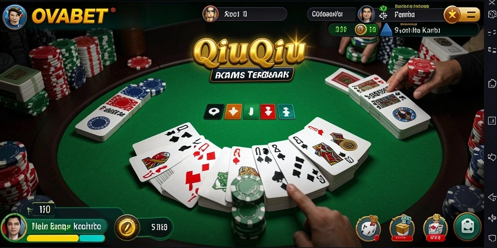 Gameplay QiuQiu yang menegangkan dan interaktif di OVABET.