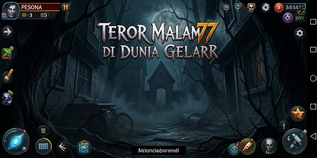 Tampilan mendebarkan PESONA77 dengan berbagai makhluk menyeramkan.